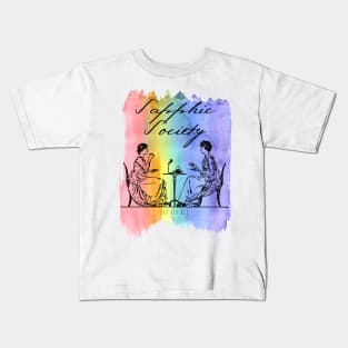 Sapphic Society Kids T-Shirt